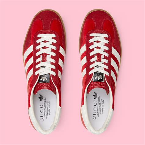 gazelle gucci red|gucci x goat shoes.